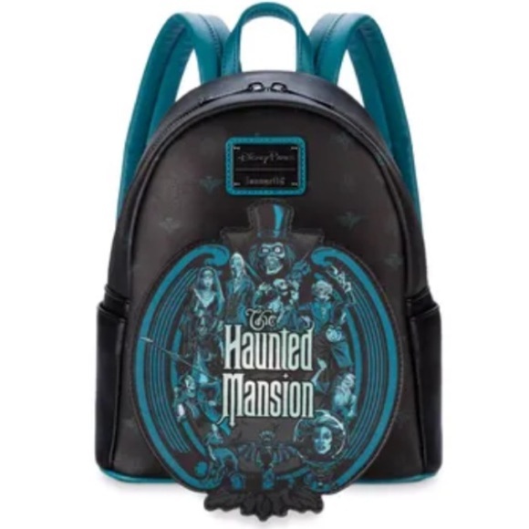 Disney Other - Loungefly Disney Parks The Haunted Mansion Glow In The Dark Mini Backpack NWT​